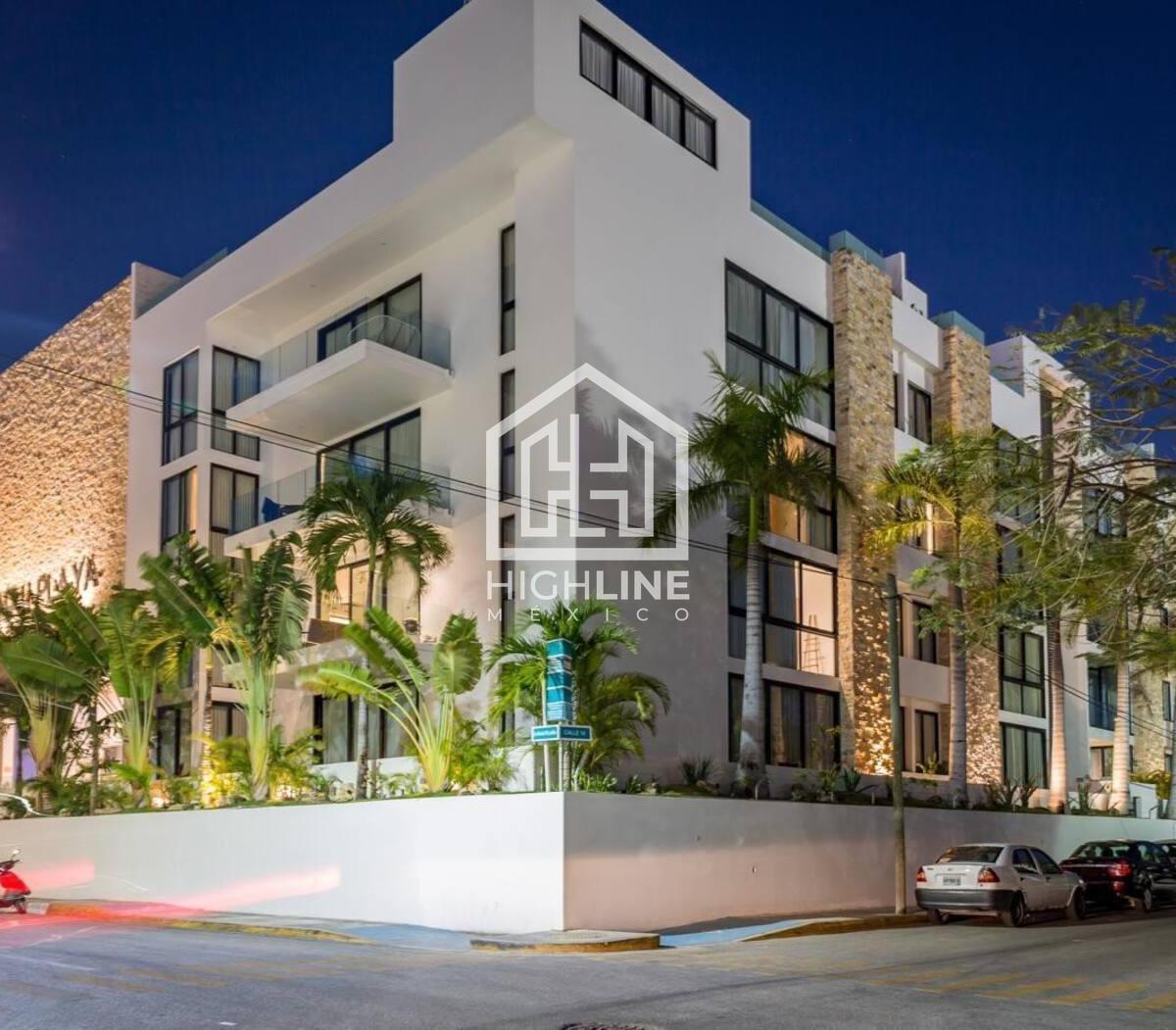 Two-Bedroom Apartment for Sale Located Two Blocks from 5th Avenue in Playa del Carmen with