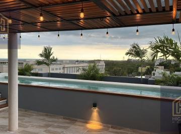 Departamento · 41m² · 1 Recámara · 1 Estacionamiento · Departamento en Venta de 1 Habitación en Playa del Carmen a m de La Playa | Alberca y Terraza