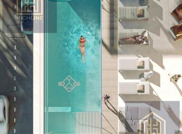 Departamento · 34m² · 1 Recámara · 1 Estacionamiento · En Venta Estudio en Playa del Carmen con Piscina y Pet - Frendly Ideal Para Renta