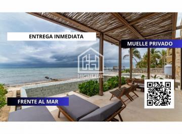 Departamento · 90m² · 1 Recámara · Departamento en Venta Tulum Frente Al Mar con Jacuzzi, Alberca y Terraza Privada Entrega Inmediata