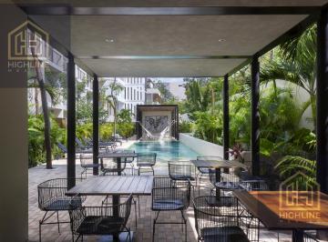 Departamento · 142m² · 1 Recámara · Departamento en Venta - Tulum - 1 Habitacion– Área de Hamacas