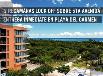Departamento · 95m² · 2 Recámaras · Dos Recamaras Lock Of Sobre 5ta Av, Playa del Carmen, Vista Al Mar