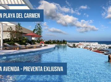 Departamento · 44m² · 1 Recámara · Nuevo! 1 Recamara en Preventa, Vistas Al Mar, Playa del Carmen