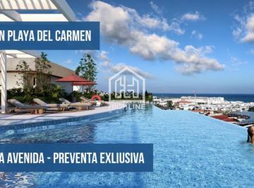 Departamento · 44m² · 1 Recámara · Nuevo! 1 Recamara en Preventa, Vistas Al Mar, Playa del Carmen
