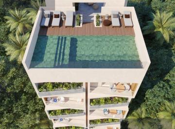 Departamento · 30m² · 1 Estacionamiento · Studio Moderno con Rooftop y Amenidades Premium – Playa del Carmen
