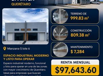 Bodega comercial · 809m² · Bodega Spartek Lote 6 999.83 m²