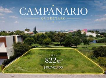 Terreno / Lote · 822m² · Terreno en Venta en El Campanario