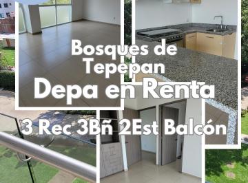 Departamento de 3 habitaciones, Tlalpan · Departamento en Renta en Tlalpan, 127 m², 3 Rec, 3 Baños, 2 Estacionamientos, Amenidades