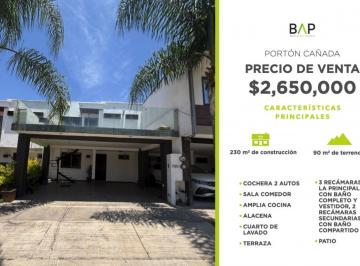 Casa de 3 habitaciones, León · Casa de 90 m² de Terreno con 3 Recámaras en Venta en Fraccionamiento Portón Cañada