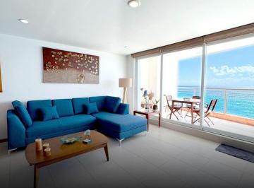 Departamento · 185m² · 2 Recámaras · 2 Estacionamientos · Departamento en Maralago Zona Hotelera con Vista Al Mar y Acceso Directo a Playa
