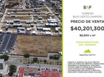 Terreno / Lote , León · Terreno de 4517 m² en Venta en León