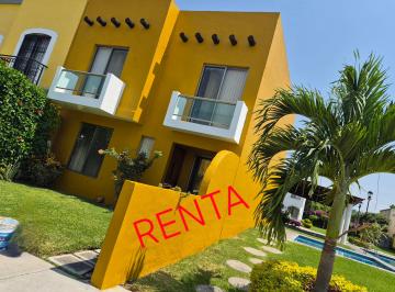 Casa en condominio de 3 habitaciones, Emiliano Zapata · Rento 2 Casas Junto Alberca, Fracc. Paseos de Tezoyuca, Cuernavaca Morelos