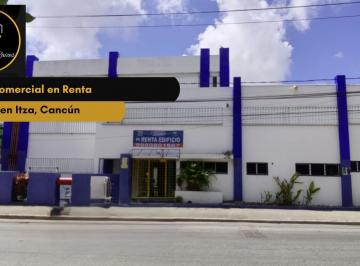 Terreno / Lote · 878m² · Edificio Comercial en Renta Sobre Av Chichén Itzá, Cancún