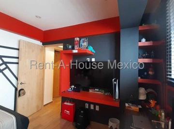 Departamento de 3 habitaciones, Miguel Hidalgo · Departamento Townhouse Amueblado en Renta en Miguel Hidalgo, anahuac Cmb 26 - 3345.