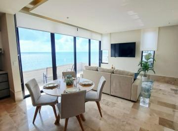Departamento · 93m² · 2 Recámaras · Vista Al Mar: Departamento 2 Recs. Amueblado