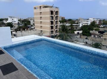 Departamento · 64m² · 1 Recámara · 1 Estacionamiento · ¡Espacio de Verdad! Amplio Depa de 64 m² (1 Rec) en Av 15 Centro Playa del Carmen P4615