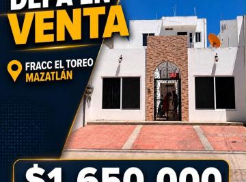 Departamento de 2 habitaciones, Mazatlán · Departamento en Venta en Mazatlan, Sinaloa (Fraccionamiento El Toreo)