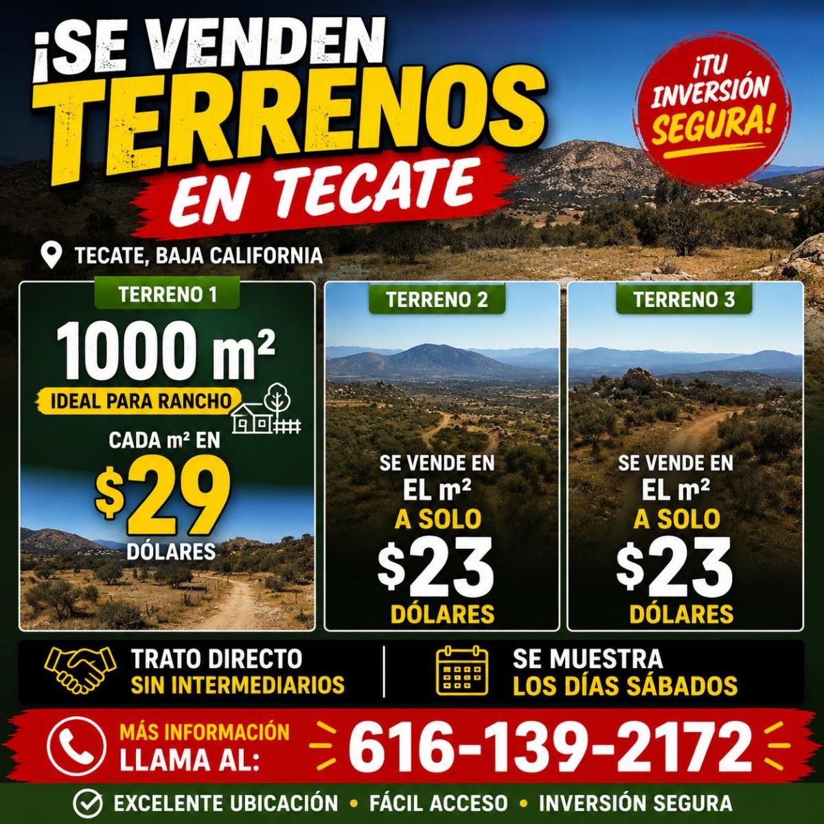 Land for Sale in Tecate