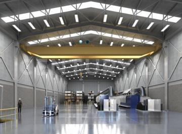 Bodega comercial · 2317m² · 12 Estacionamientos · Bodega en Venta | Parque Industrial en Apodaca N. L.