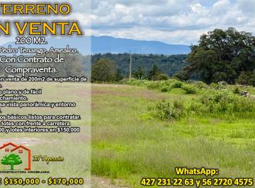 Terreno / Lote , Amealco de Bonfil · Terrenos en Venta en San Pedro Tenango, Amealco, Querétaro