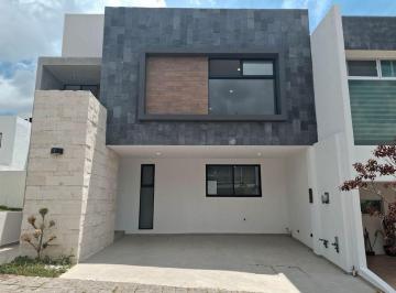 Casa · 241m² · 3 Recámaras · 2 Estacionamientos · Casa Nueva en Venta, Lomas de Angelópolis Puebla, Cluster Campeche, Frente a Barrio Cascatta, Cluste