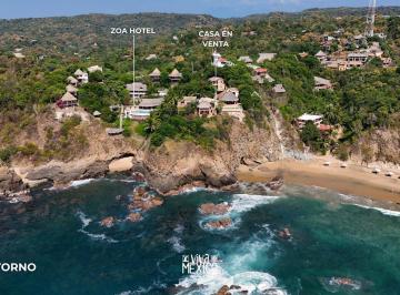 Casa · 1000m² · 11 Recámaras · 4 Estacionamientos · Casa en Venta en El Pueblo Mágico de Mazunte con Vista Al Mar, Oaxaca