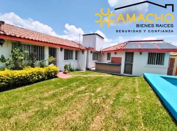 Casa de 3 habitaciones, Atlatlahucan · Acogedora Casa en un Nivel en Venta con Alberca en Lomas de Cocoyoc Olc - 4457