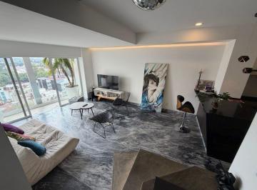 Departamento · 110m² · 2 Recámaras · 2 Estacionamientos · Departamento Dúplex de Lujo con Vista Al Bosque de Chapultepec y Amenidades en Condesa | Amueblado o