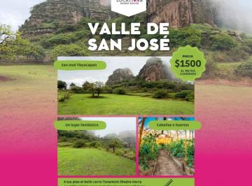 Terreno / Lote , Tlayacapan · Terrenos Valle de San José, Tu Hogar Al Pie de La Montaña