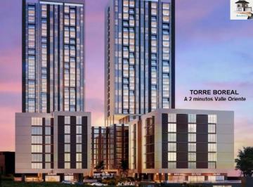 Departamento de 2 habitaciones, Monterrey · Torre Boreal Zona Valle 2 Minutos