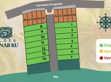 Terreno comercial , Dzemul · Lote a 200 m de La Playa (Playa San Bruno Yucatán)