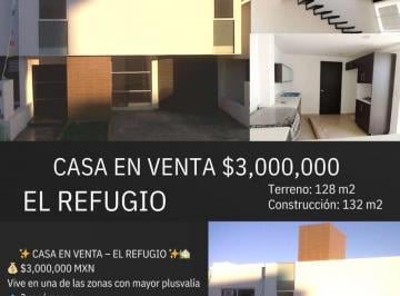Casa · 3 Recámaras · Casa en Residencial El Refugio