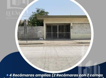 Casa · 150m² · 4 Recámaras · 3 Estacionamientos · Renta de Casa Amueblada de 4 Recamaras y Amplio Patio en Col. Alejandro Briones, Altamira