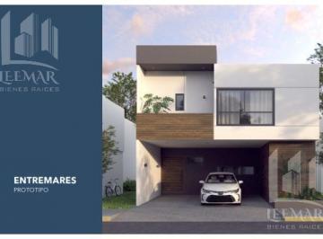 Casa · 160m² · 3 Recámaras · 2 Estacionamientos · Casas en Preventa de 3 Recamaras en Fracc. Andares Miramar, Cd. Madero. Ubicado en El Corredor Urba