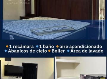 Departamento · 1 Recámara · Departamento Amueblado en Renta en Col. Nuevo Aeropuerto