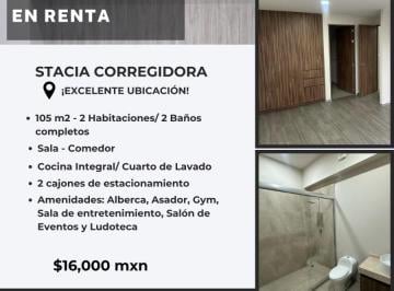 Departamento de 2 habitaciones, Corregidora · Renta – Stacia Towers Corregidora, Querétaro