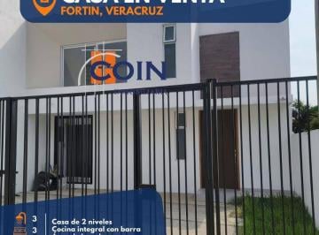 Casa de 3 habitaciones, Fortín · Casa Moderna Nueva en Venta Espacios Amplios