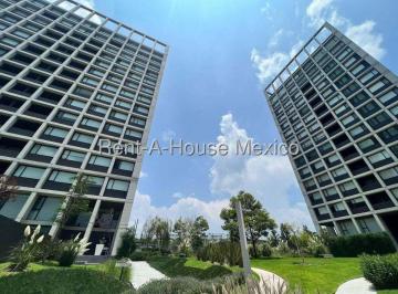 Departamento de 2 habitaciones, Querétaro · Renta Departamento Semi Amueblado Alegra Towers Juriquilla 2 Recamaras 2 Baños