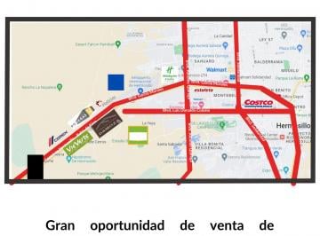 Terreno industrial 22ha Venta Aeropuerto Hermosillo (Gral. Ignacio Pesqueira García) · Terreno Industrial en Venta de 22.2 Has Sobre La Carretera a Bahia de Kino en Hermosillo, Sonora.