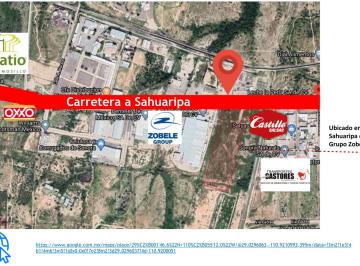 Terreno / Lote 15653m² Venta Parque industrial Parque Industrial Sonora · Terreno en Venta de 15,653.62 m² Sobre Carretera a Sahuaripa en Hermosillo, Sonora.