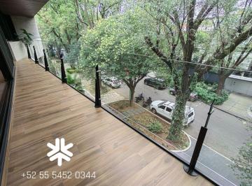 Departamento de 3 habitaciones, Miguel Hidalgo · Exclusivo Departamento con Terraza en Renta - a Pasos del Parque Lincoln, Polanco