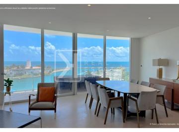Departamento de 4 habitaciones, Benito Juárez · Sls Harbour Beach Puerto Cancún | Residencia de 316 m² con Vista Al Mar