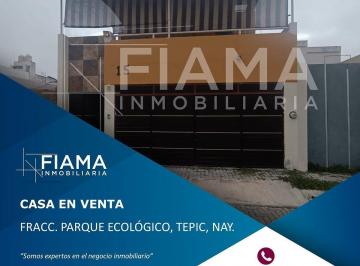 de3b01fca0aa6177573810f6c40e84e5b3e8a7a92651901b9cd8b463b0766a23 · Casa en Venta en Fracc. Parque Ecológico, Tepic, Nay, (F)