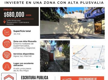Casa de 2 habitaciones, Cuernavaca · En Venta Propiedad de Teopanzolco en Cuernavaca