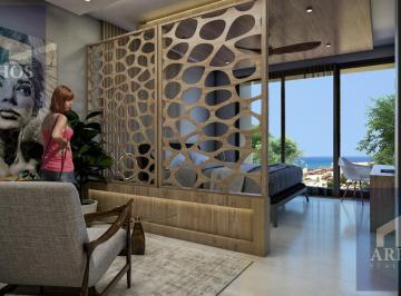 Departamento · 41m² · 1 Recámara · Estudio Centuria a 2 Calles de La 5a. Av de Playa del Carmen
