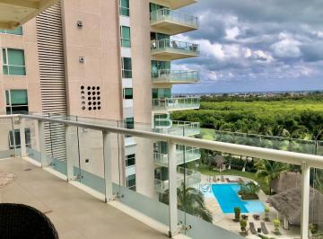 Departamento · 155m² · 2 Recámaras · 1 Estacionamiento · Puerto Cancún Cancún Towers Departamento en Renta
