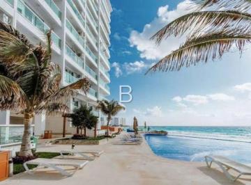 Departamento · 95m² · 1 Recámara · 1 Estacionamiento · Departamento Frente Al Mar en Venta Cancún