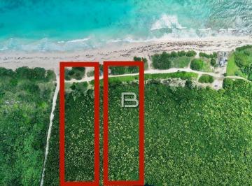 Terreno / Lote · 2000m² · Terrenos en Venta con Frente de Playa en Puerto Morelos