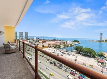 Departamento de 2 habitaciones, Puerto Vallarta · Precioso Departamento con Vistas Al Mar y Puerto de Cruceros
