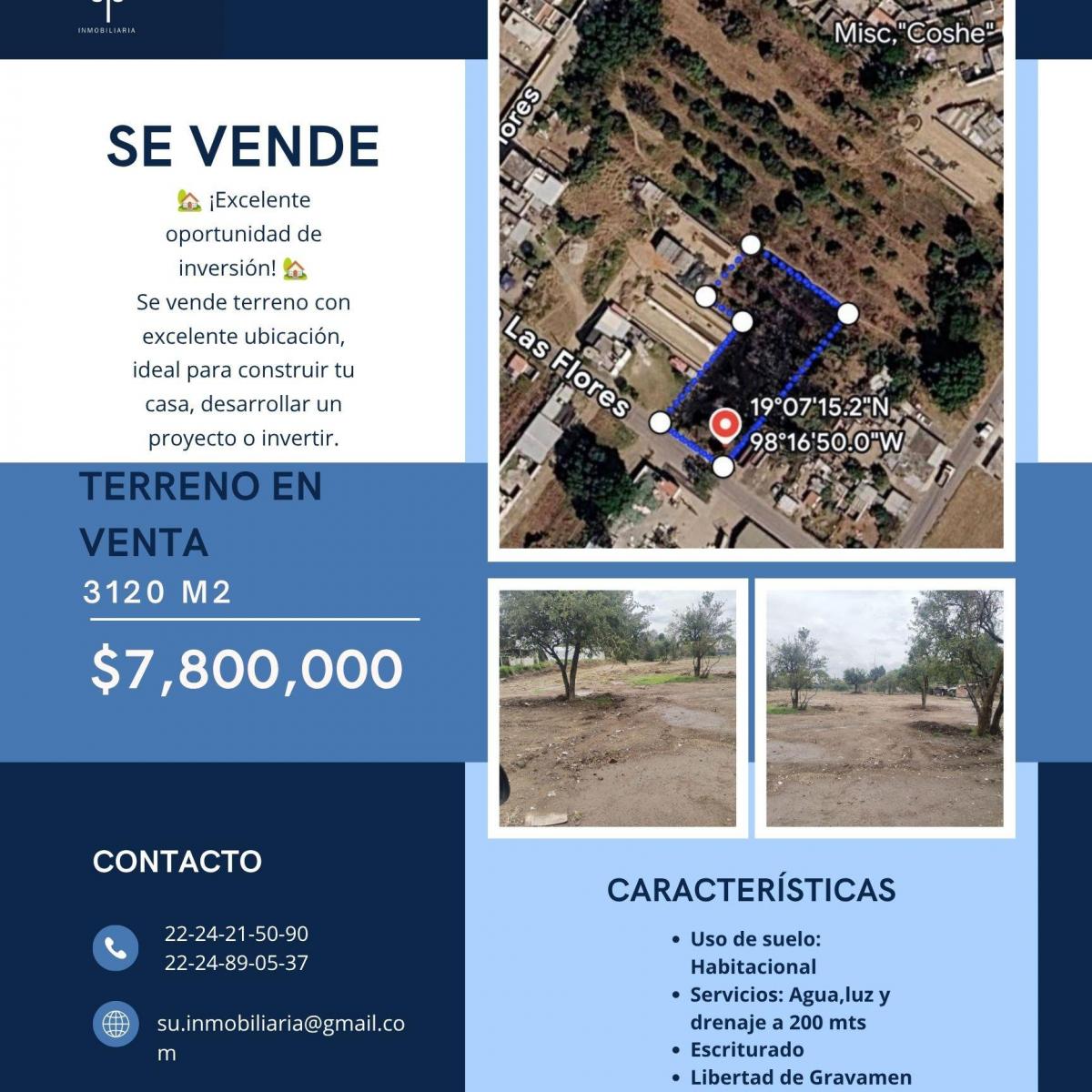Land for Sale in Coronango
